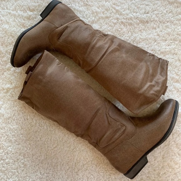 2 boots bundle deal - black & brown below knee - Picture 7 of 8